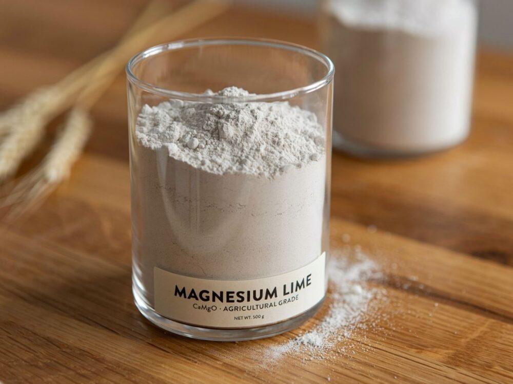 wapno magnezowe na polu uprawnym