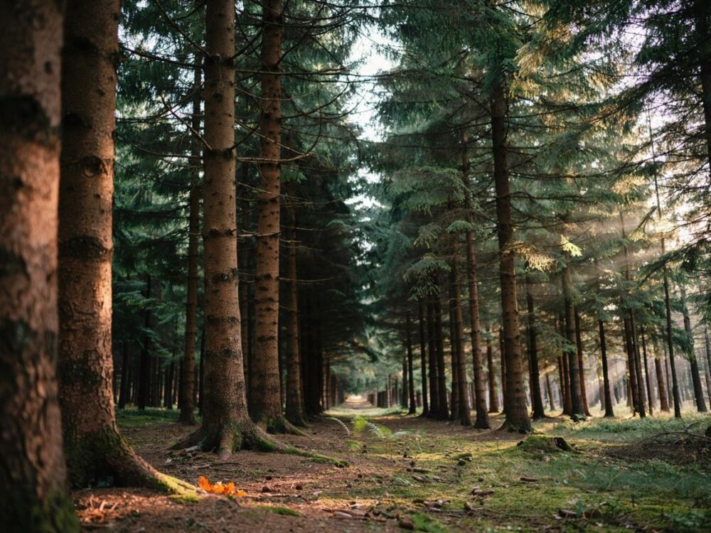 zdrowe igły świerka serbskiego